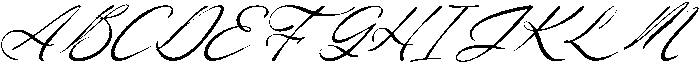 Ranuficah Italic otf (400) Font UPPERCASE