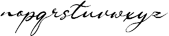 Ranuficah Italic otf (400) Font LOWERCASE