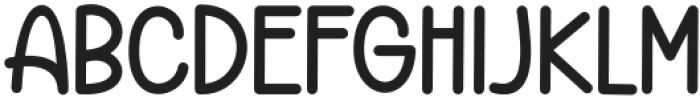 Raphiqes Regular otf (400) Font LOWERCASE