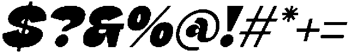 Rapid Squad Italic otf (400) Font OTHER CHARS