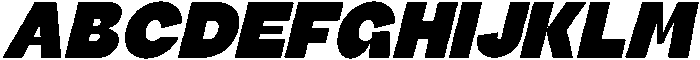 Rapid Squad Italic otf (400) Font UPPERCASE