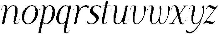 Rapodhite Regular otf (400) Font LOWERCASE