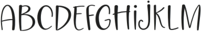 Rapturous Regular otf (400) Font LOWERCASE