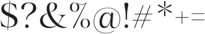 Rasbern-Regular otf (400) Font OTHER CHARS