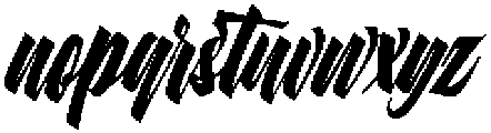Rasettagin otf (400) Font LOWERCASE