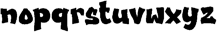 RaskalVoid otf (400) Font LOWERCASE
