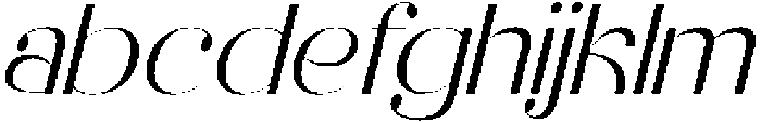 Raslera Italic Italic otf (400) FONT