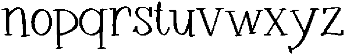 Raspberry Garden Serif Regular otf (400) Font LOWERCASE