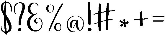 Raspberry Script otf (400) Font OTHER CHARS