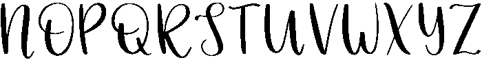 Raspberry Script otf (400) Font UPPERCASE