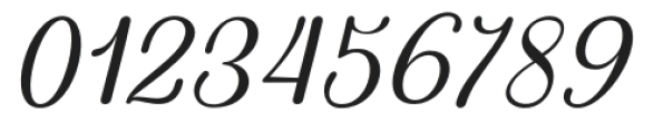 Rastalia Italic Italic otf (400) Font OTHER CHARS