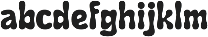 Rastely Drawn otf (400) Font LOWERCASE