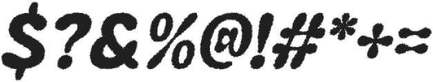 Rastely Rough Italic otf (400) Font OTHER CHARS