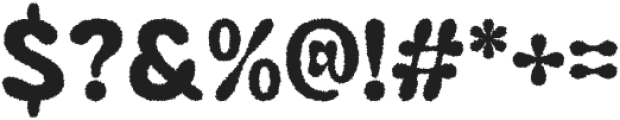 Rastely Rough Regular otf (400) Font OTHER CHARS