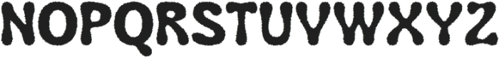 Rastely Rough Regular otf (400) Font UPPERCASE