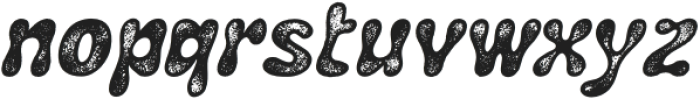 Rastely Stamp Italic otf (400) Font LOWERCASE