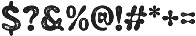 Rastely Stamp Regular otf (400) Font OTHER CHARS