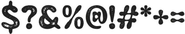 Rastely Stamp otf (400) Font OTHER CHARS