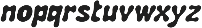 RastelyBlur-Italic otf (400) Font LOWERCASE