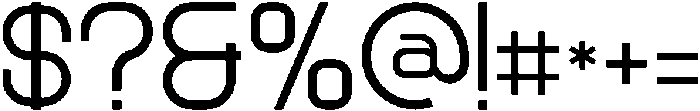Rastera otf (400) Font OTHER CHARS