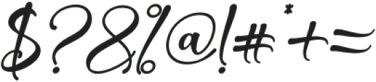 Rastica Italic otf (400) Font OTHER CHARS