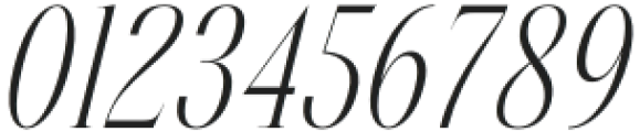 Rastofi Italic otf (400) Font OTHER CHARS