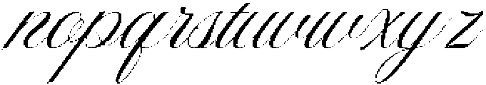 Rastrina Regular otf (400) Font LOWERCASE