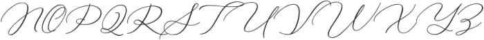 Rastya Signature Regular otf (400) Font UPPERCASE