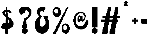 RatheOklumRegular otf (400) Font OTHER CHARS