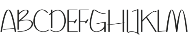 Rathego Regular otf (400) Font UPPERCASE