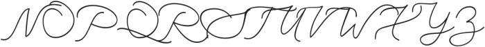 Rather-Regular otf (400) Font UPPERCASE