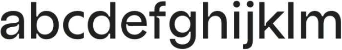 Ratio Regular otf (400) Font LOWERCASE