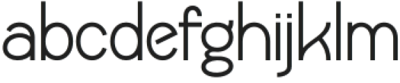 Rattebigge Regular otf (400) Font LOWERCASE