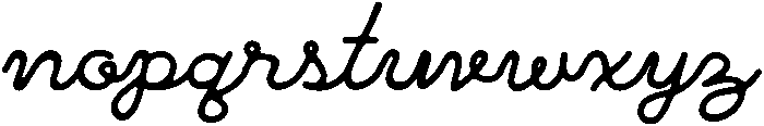 Rattlesnake Regular otf (400) Font LOWERCASE