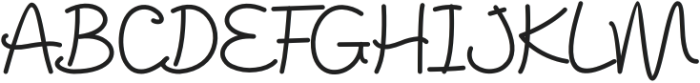 Rattoshiport Regular otf (400) Font UPPERCASE