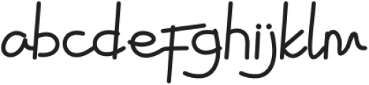 Rattoshiport Regular otf (400) Font LOWERCASE