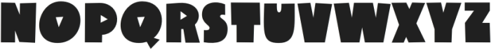 Ratty Binter Regular otf (400) Font UPPERCASE