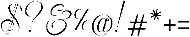 Raufendry otf (400) Font OTHER CHARS