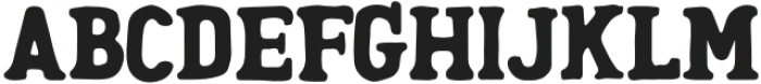 Ravager Serif Regular otf (400) Font UPPERCASE