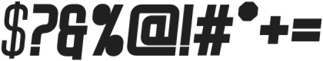 Ravane Black Italic otf (900) Font OTHER CHARS