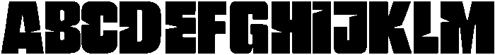 RavedoCompressed-Regular otf (400) Font UPPERCASE