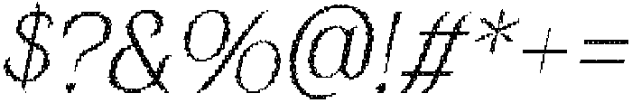 Ravelina Disco Italic otf (400) Font OTHER CHARS