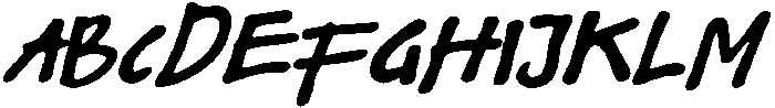 Ravella Italic otf (400) Font UPPERCASE