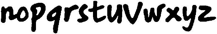 Ravella Regular otf (400) Font LOWERCASE