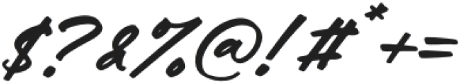 Ravelline Italic otf (400) Font OTHER CHARS