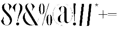 Ravemy Regular otf (400) Font OTHER CHARS