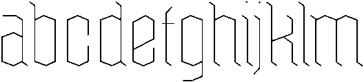 Raven Hell Thin Gothic otf (100) FONT