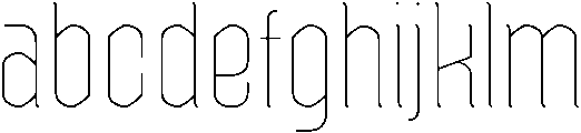 Raven Hell Thin Round otf (100) FONT