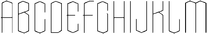 Raven Hell Thin Textura otf (100) Font UPPERCASE