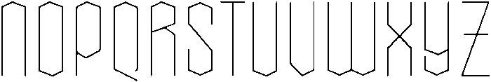 Raven Hell Thin Textura otf (100) Font UPPERCASE